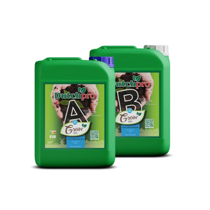 Dutchpro Soil Grow A+B Soft Water