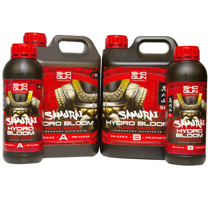 SHOGUN - Hydro Bloom A+B - HARD WATER