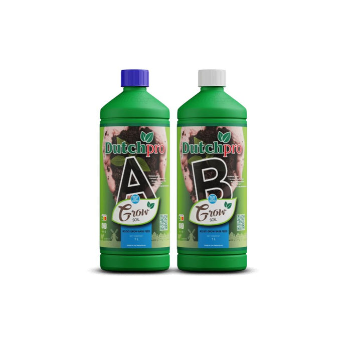 Dutchpro Soil Grow A+B Soft Water
