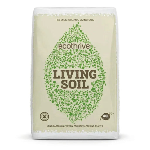 Ecothrive Living Soil 40L - Premium Organic Super Soil for Healthy Plants